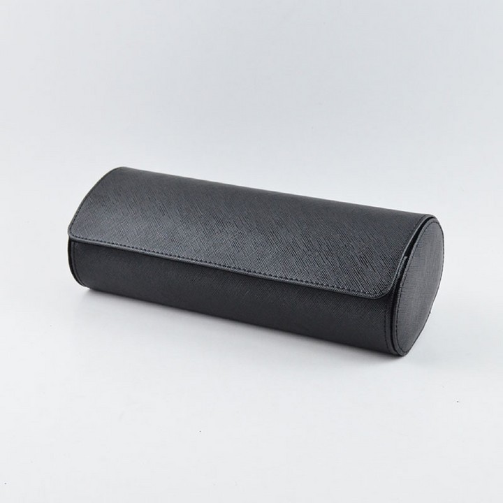 Tempomat Full Black Saffiano Leather Watchroll